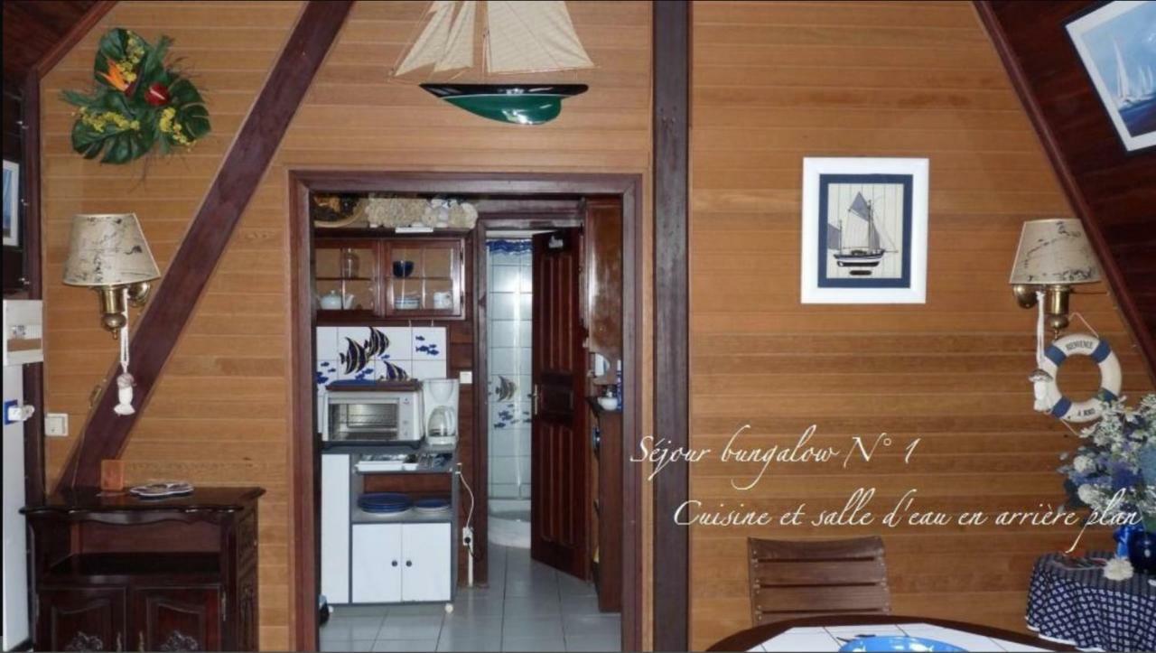 Les Bungalows De La Plage La Trinite Ngoại thất bức ảnh